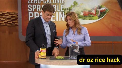 Dr oz rice hack - Instructions: Bring water to a boil. Rinse rice well in cold water and drain. Add rice and coconut oil, reduce heat to low, cover, and cook for 20 minutes. Remove rice from heat and immediately transfer it to the fridge. Let rice cool in the fridge for 1 hour, or longer.